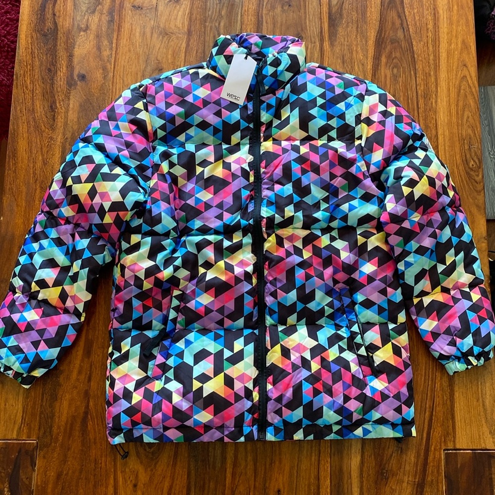 New with tags Wesc puffer jacket size Medium